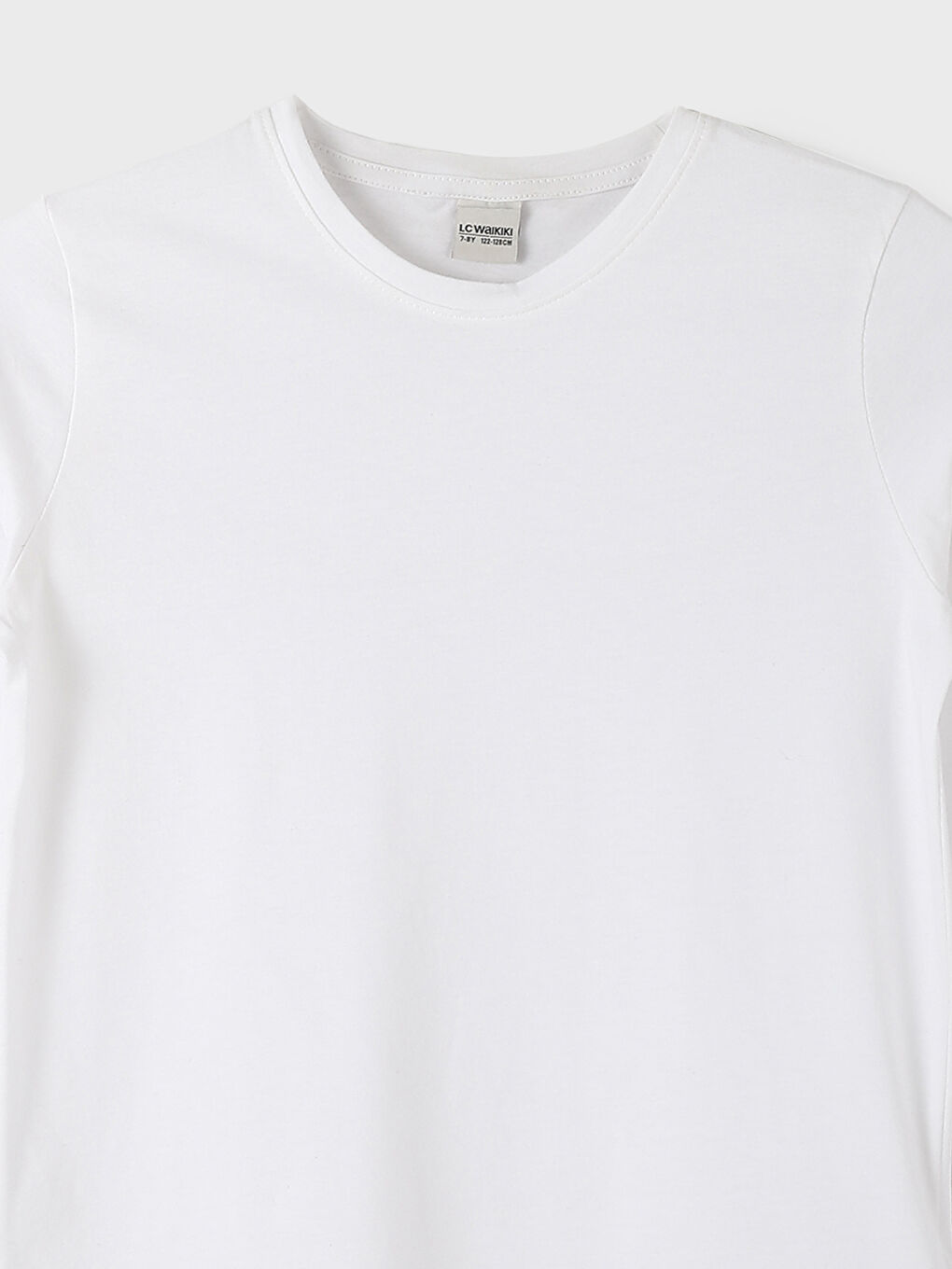 تيشيرت كم طويل ياقة دائرية للأولاد-3