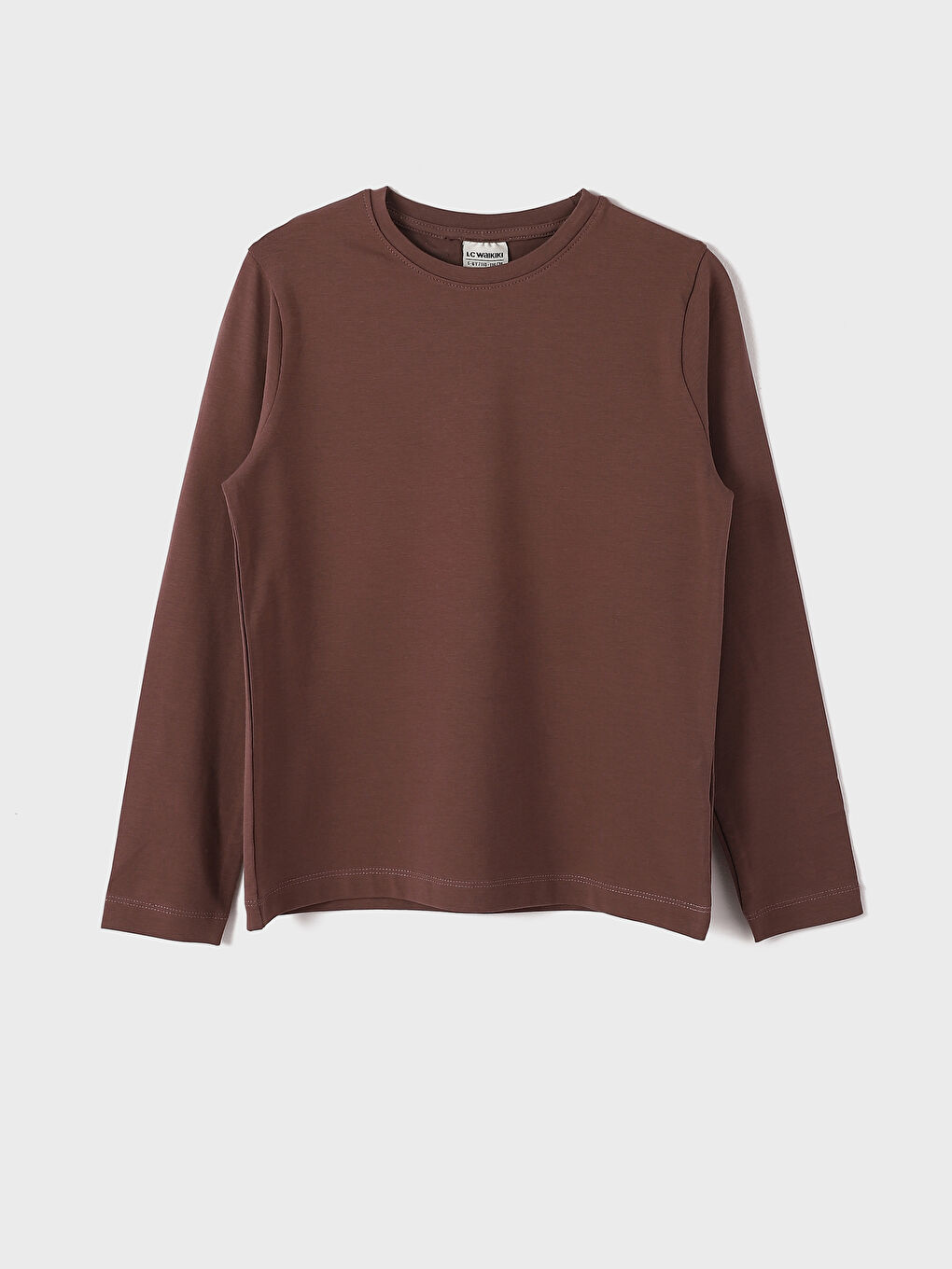 تيشيرت كم طويل ياقة دائرية للأولاد