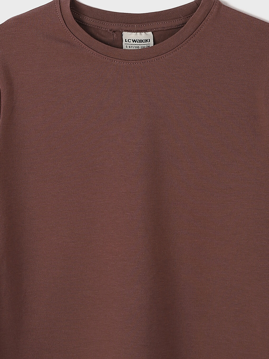 تيشيرت كم طويل ياقة دائرية للأولاد-2