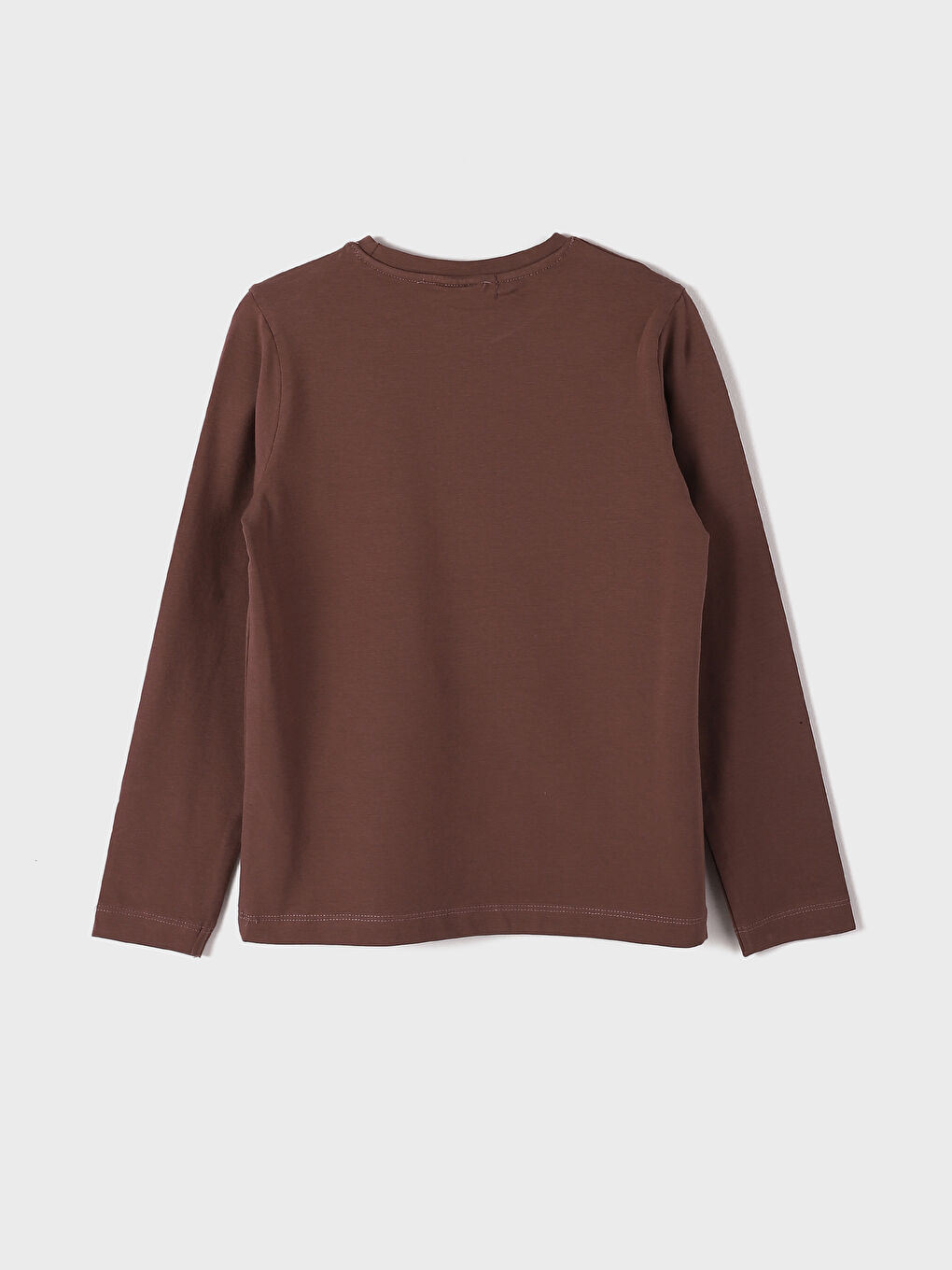 تيشيرت كم طويل ياقة دائرية للأولاد-3