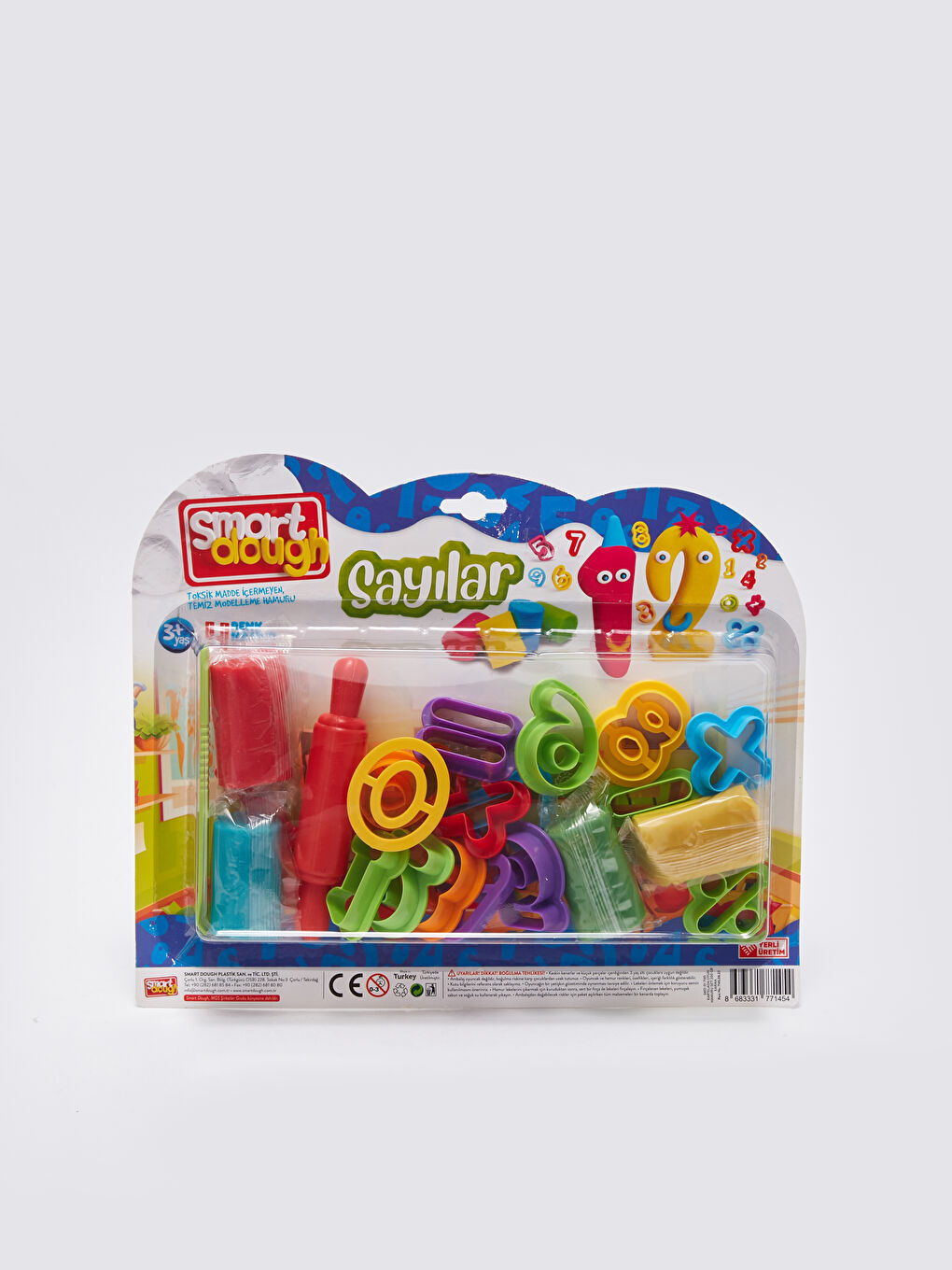 4 Renkli Oyun Hamuru Seti-2