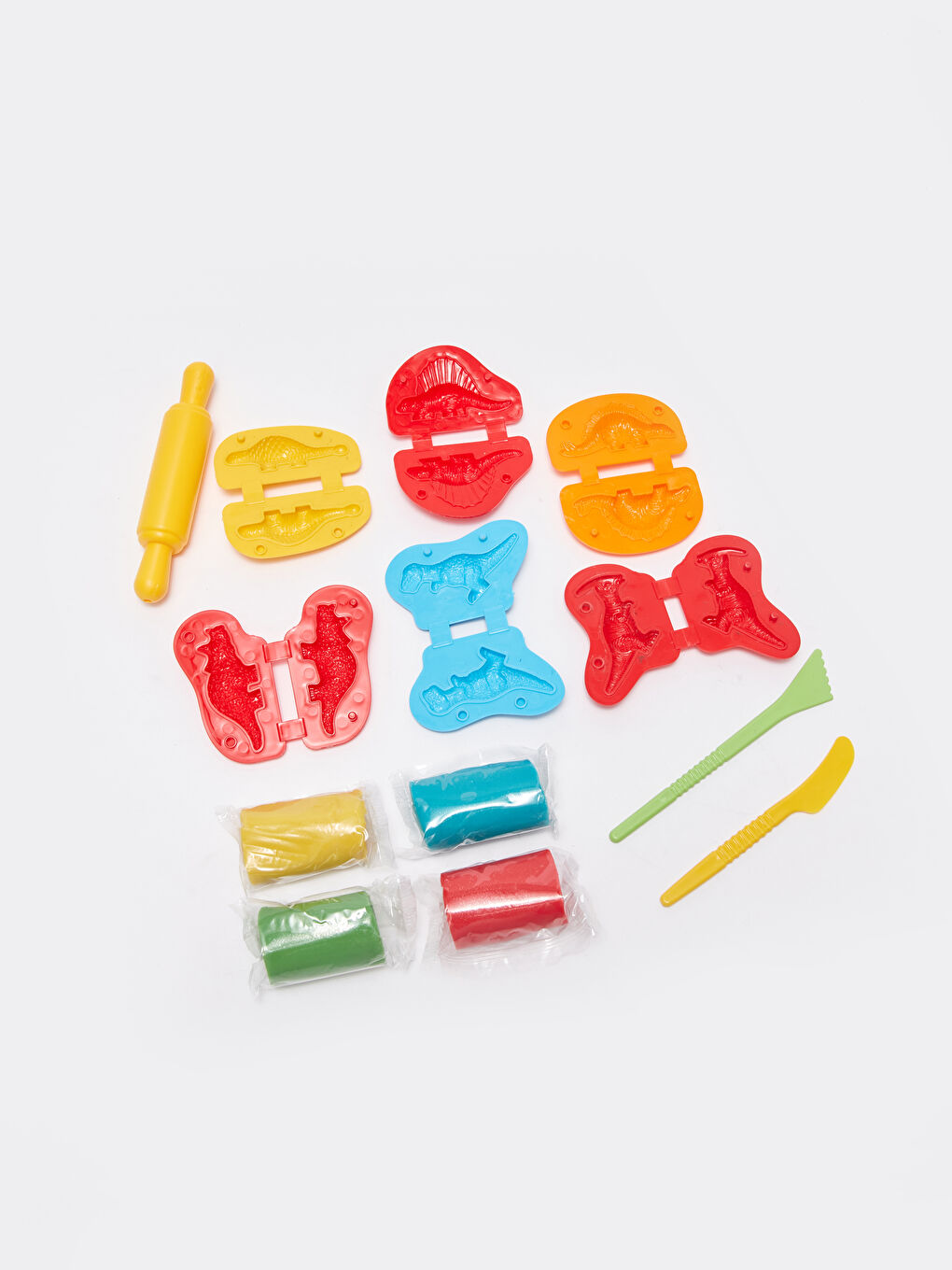 4 Renkli Oyun Hamuru Seti-5