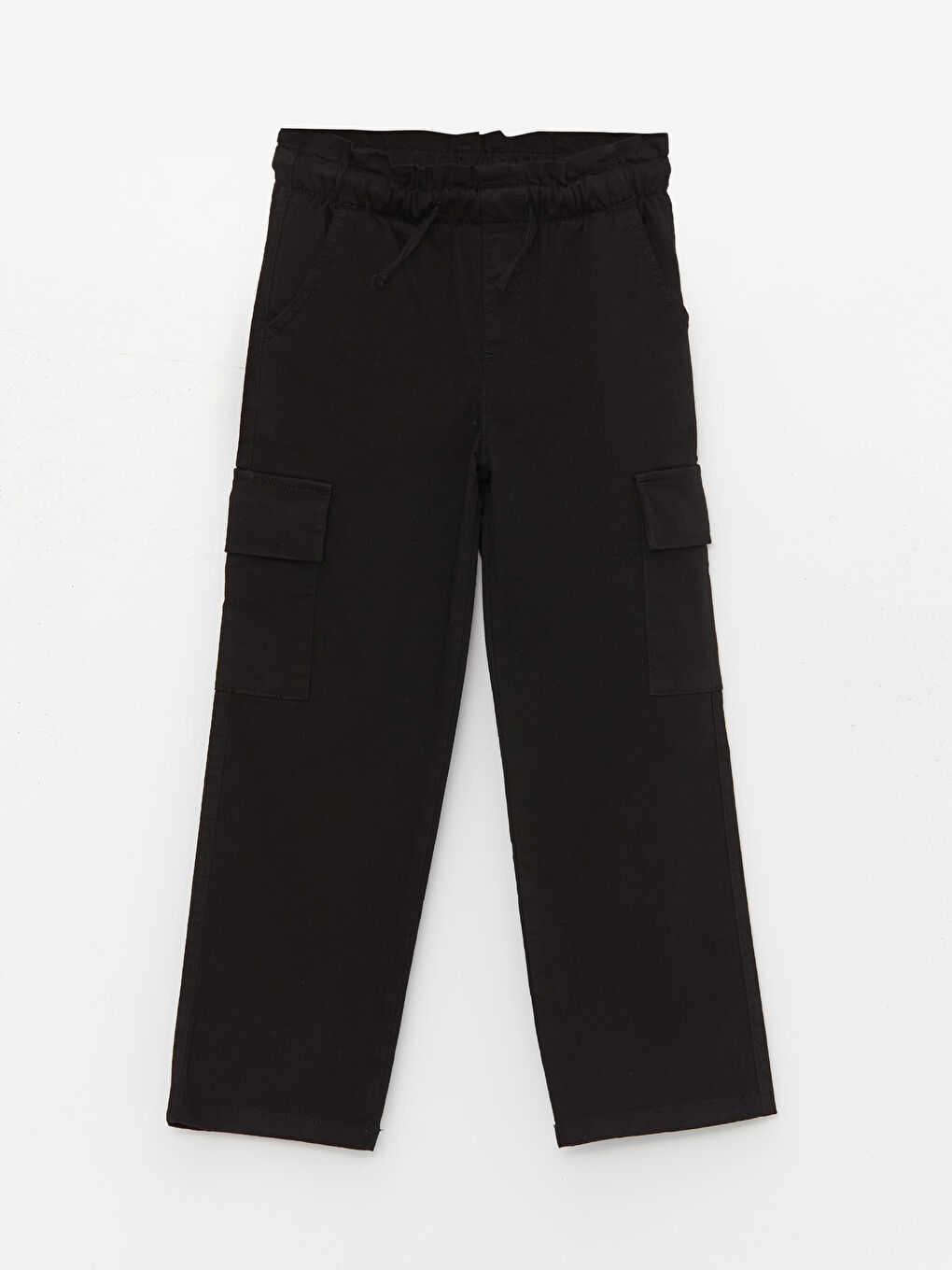 Pantalon Cargo à Taille Élastiquée pour Filles