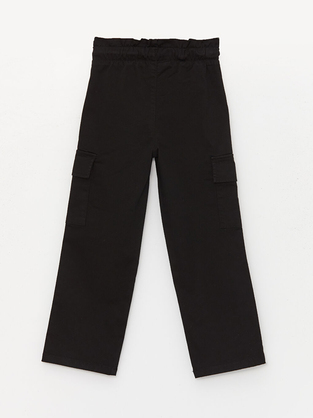 Pantalon Cargo à Taille Élastiquée pour Filles-1