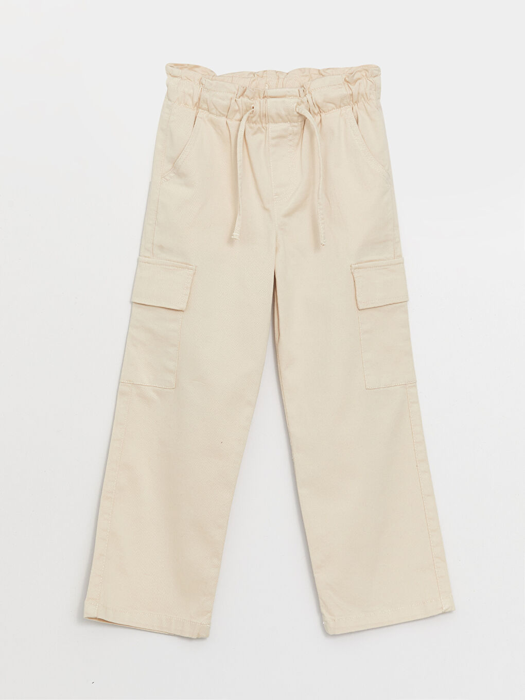Pantalon Cargo à Taille Élastiquée pour Filles