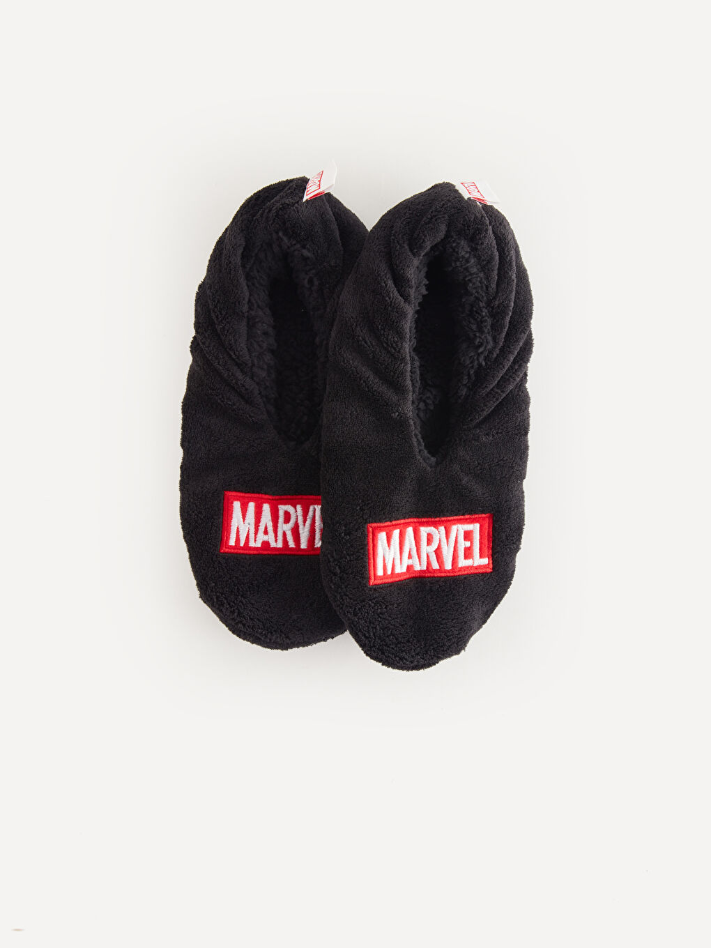 LCW ACCESSORIES Siyah Marvel Nakışlı Erkek Ev Çorabı - 1