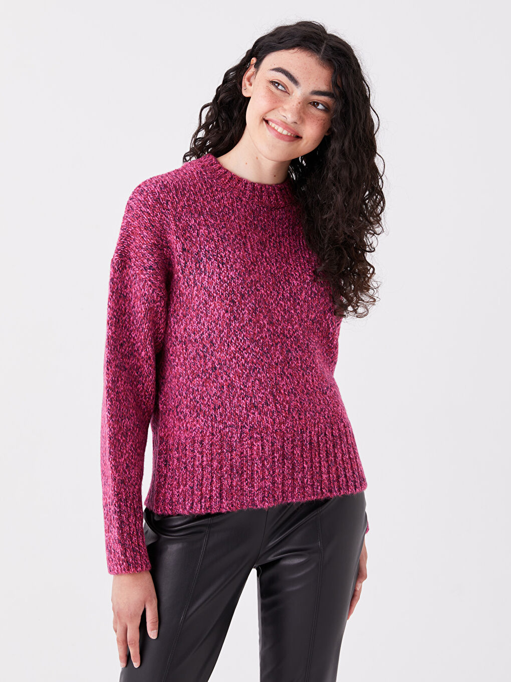 әйелдерге арналған трикотаж жемпір-1