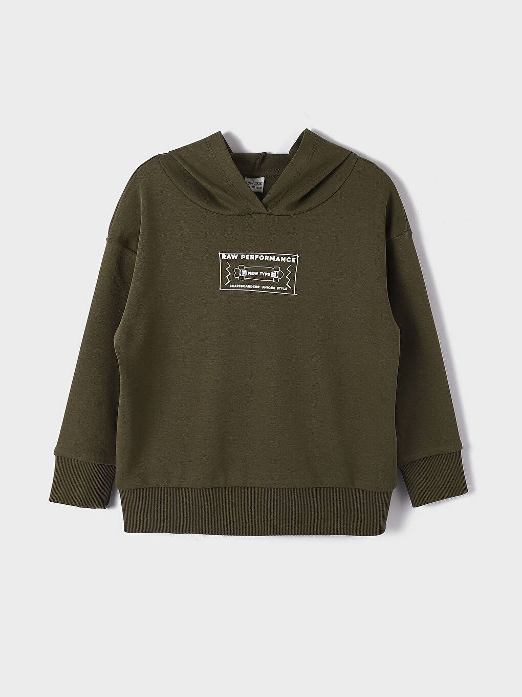Relaxed Fit Hooded Boys' T-Shirt