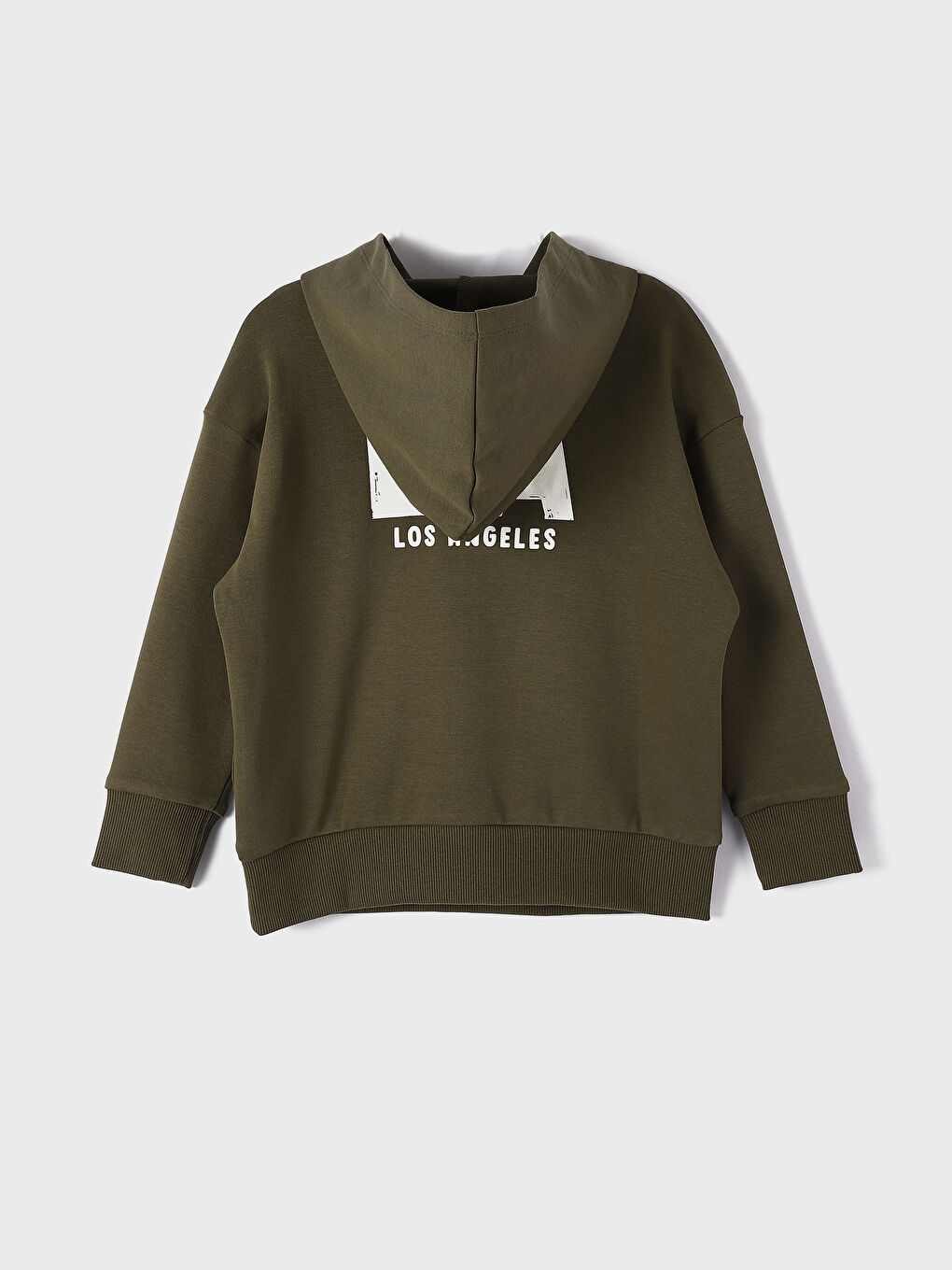 Relaxed Fit Hooded Boys' T-Shirt-1