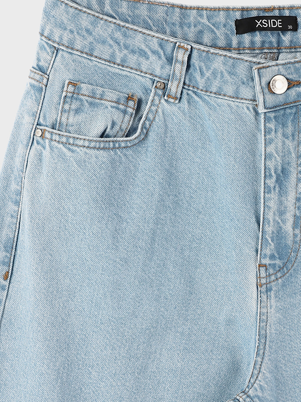 جينز واسع للسيدات-2