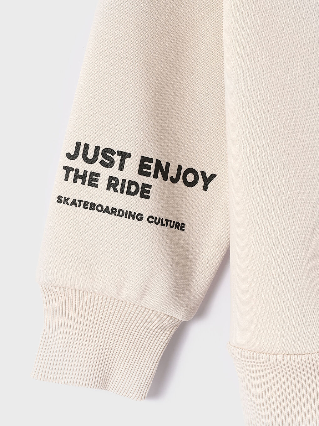 سويت شيرت بسحاب بكابوش واسع للأولاد-3