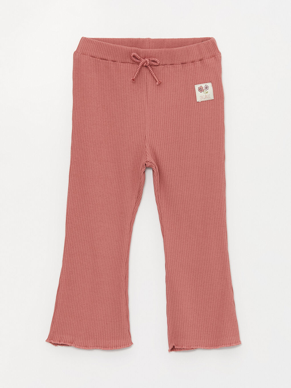 Pantaloni Colanți Basic cu Talie Elastică pentru Bebeluși Fete-2