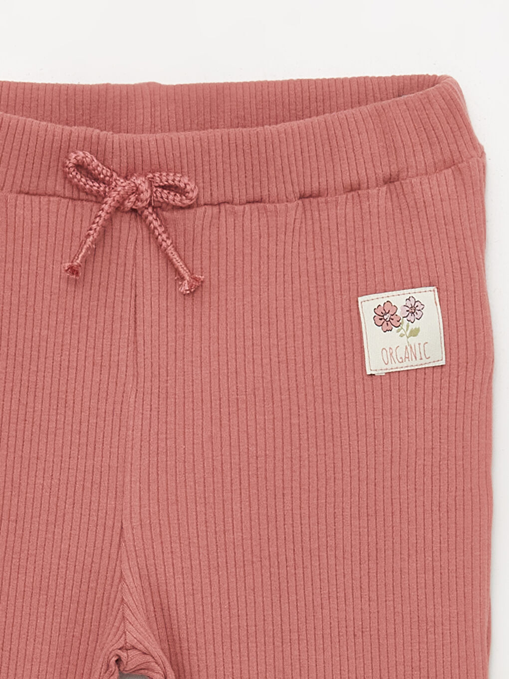 Pantaloni Colanți Basic cu Talie Elastică pentru Bebeluși Fete-3