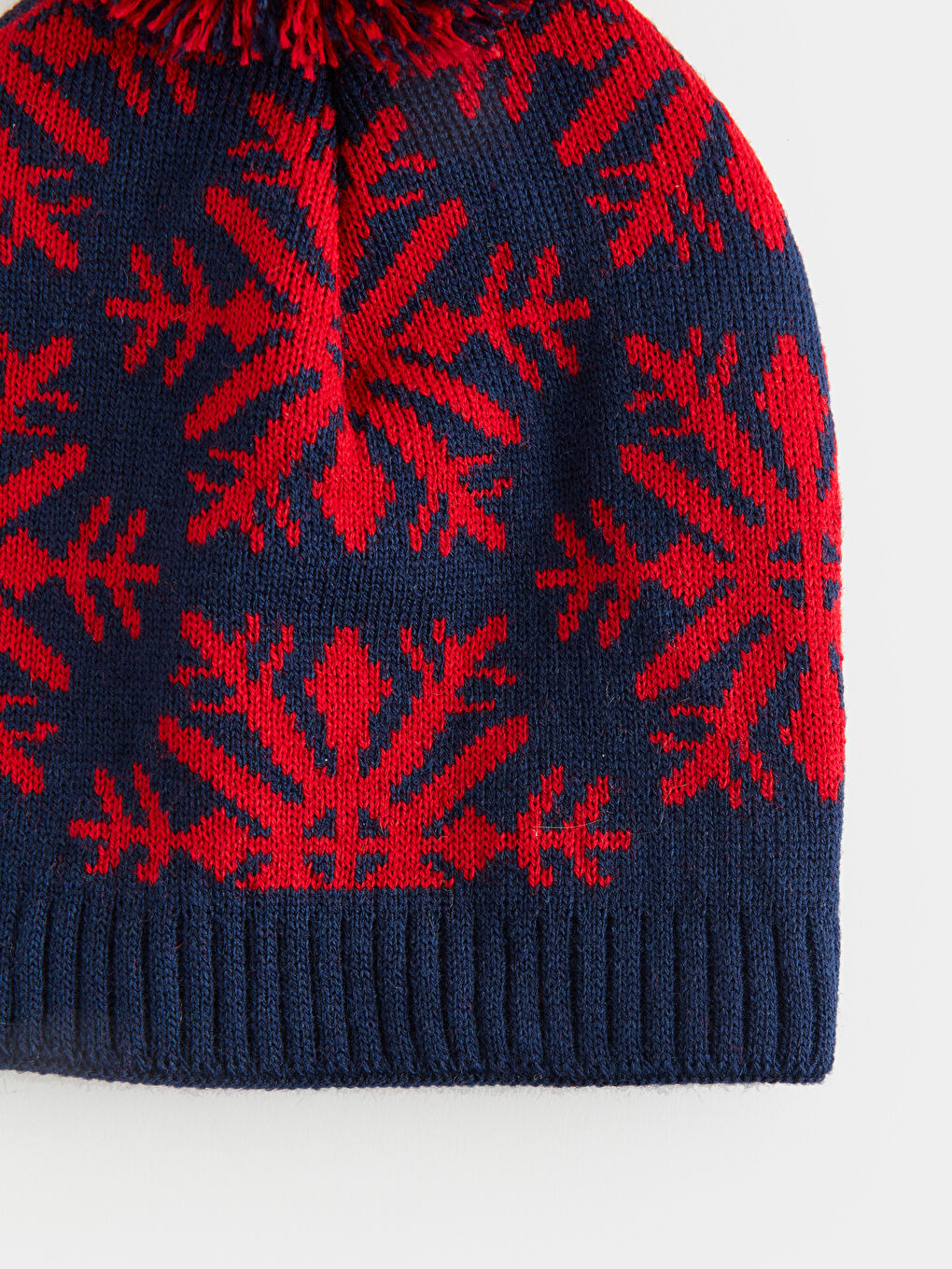 Lacivert Yılbaşı Temalı Erkek Çocuk Bere-2