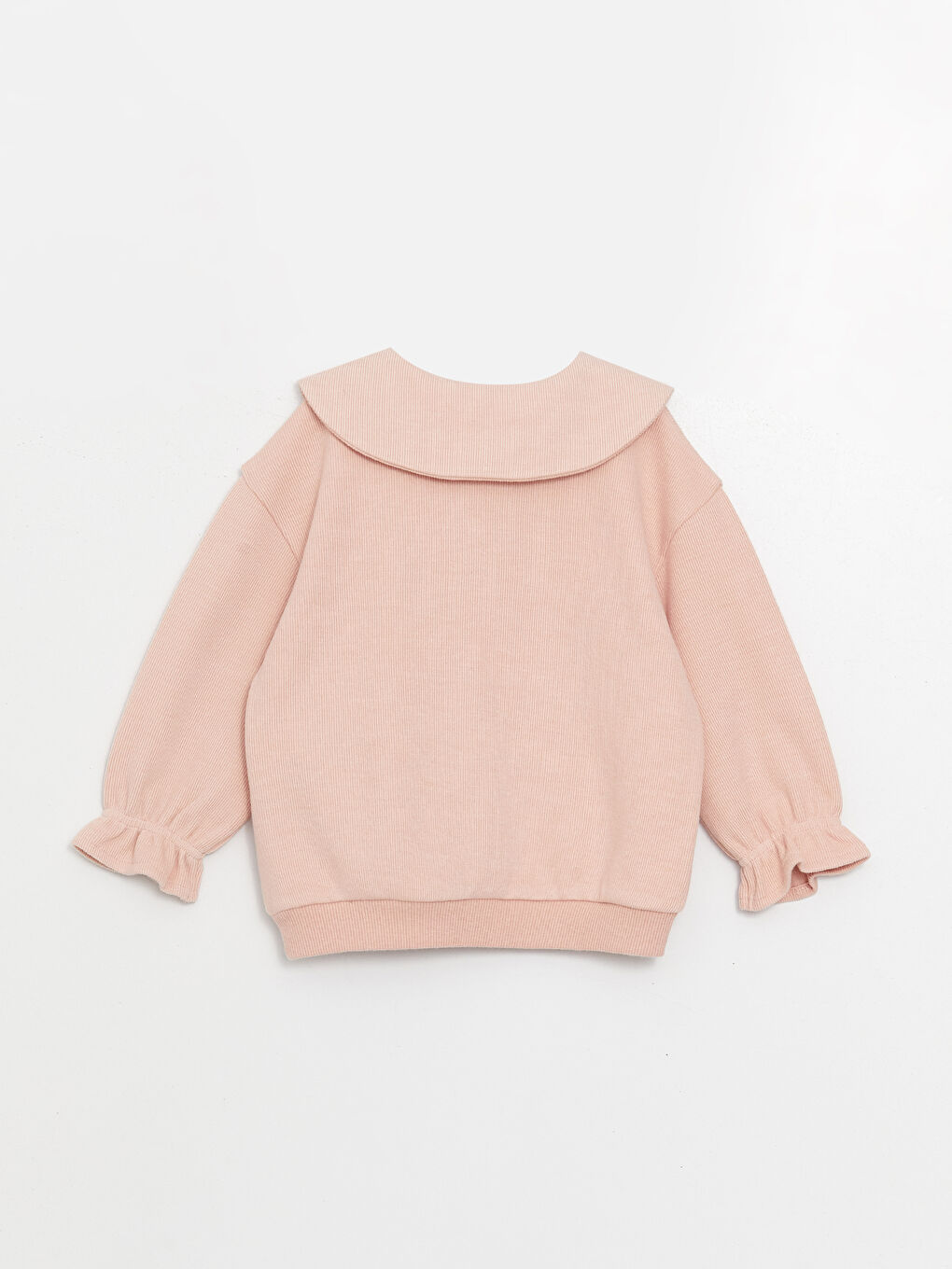 Hanorac Bebeluși Fete cu Detaliu Broderie Guler Bebe-3