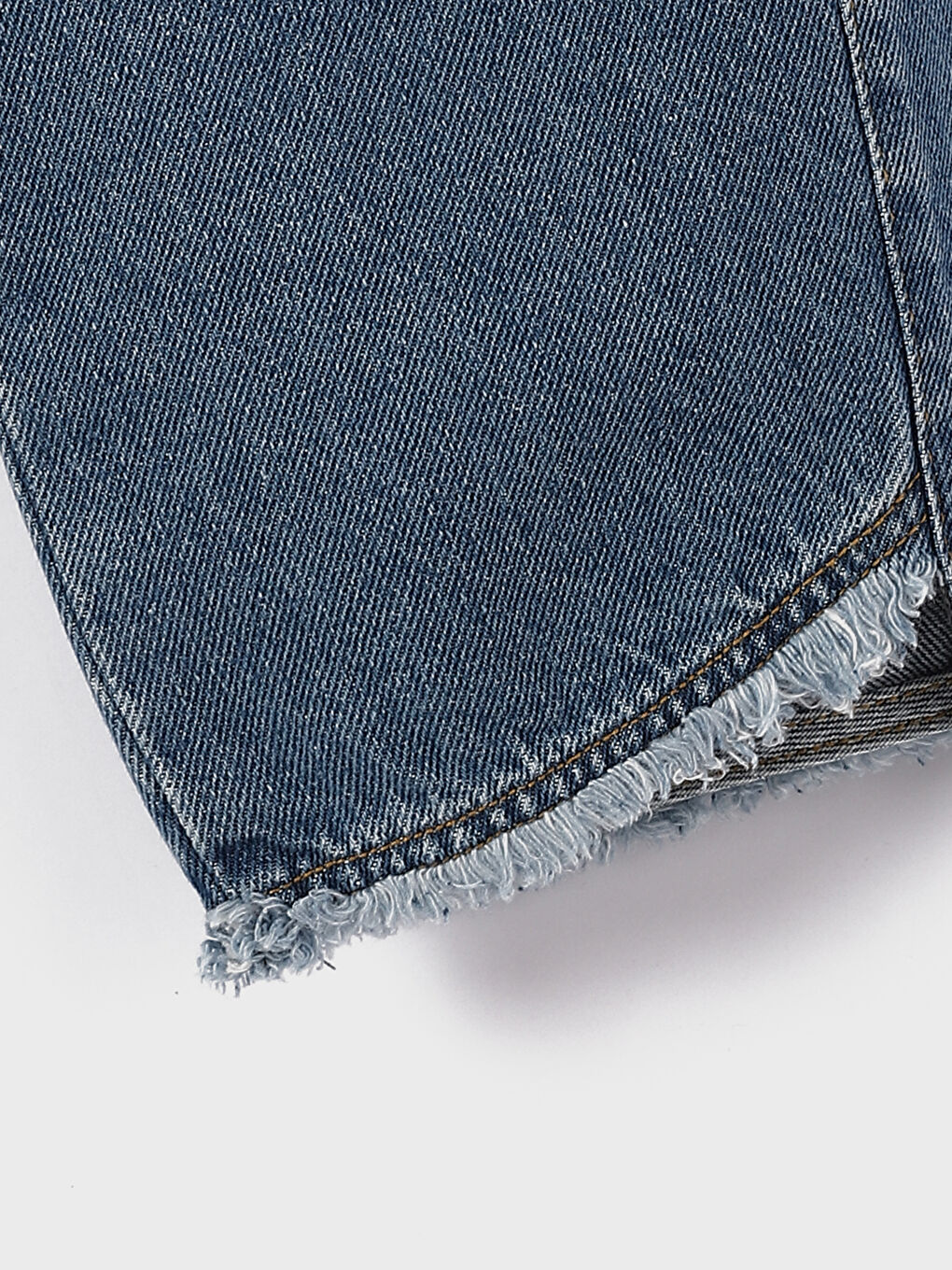 Elasticated Waist Basic Baby Girls' Jeans-3