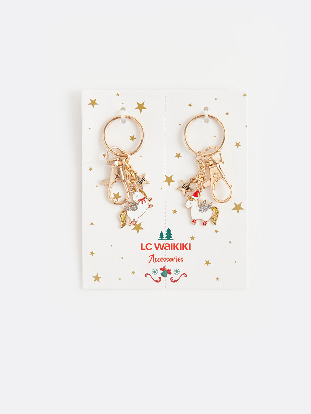 LCW ACCESSORIES Christmas Themed BFF Keychain -W3GH93Z8-M0T