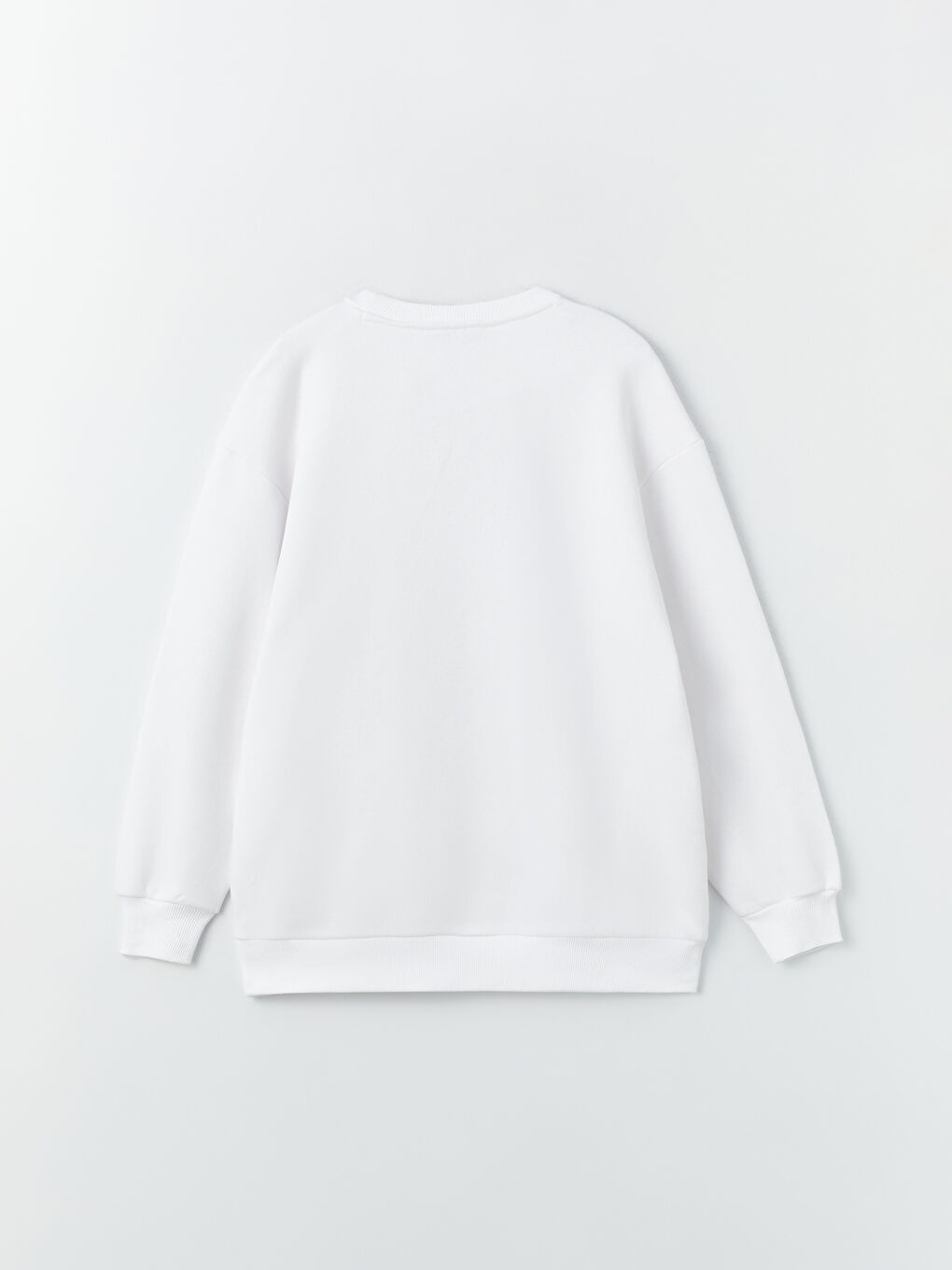 Crew Neck Printed Oversize Women's Thick Sweatshirt-6