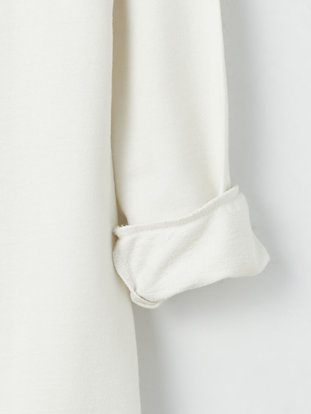 Crew Neck Printed Long Sleeve Girls' Dress-2