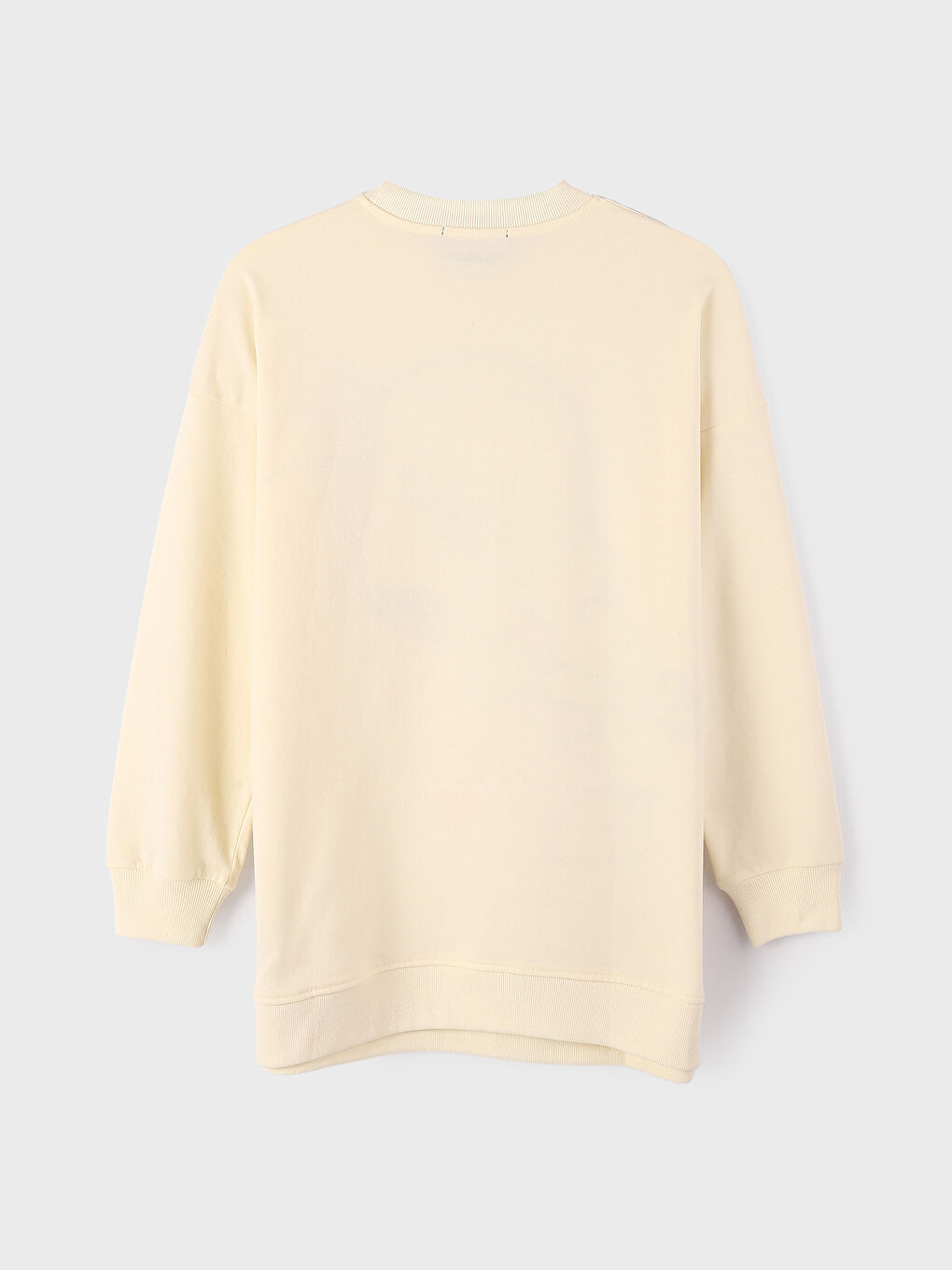 Crew Neck Tweety Printed Long Sleeve Women's Sweatshirt-1