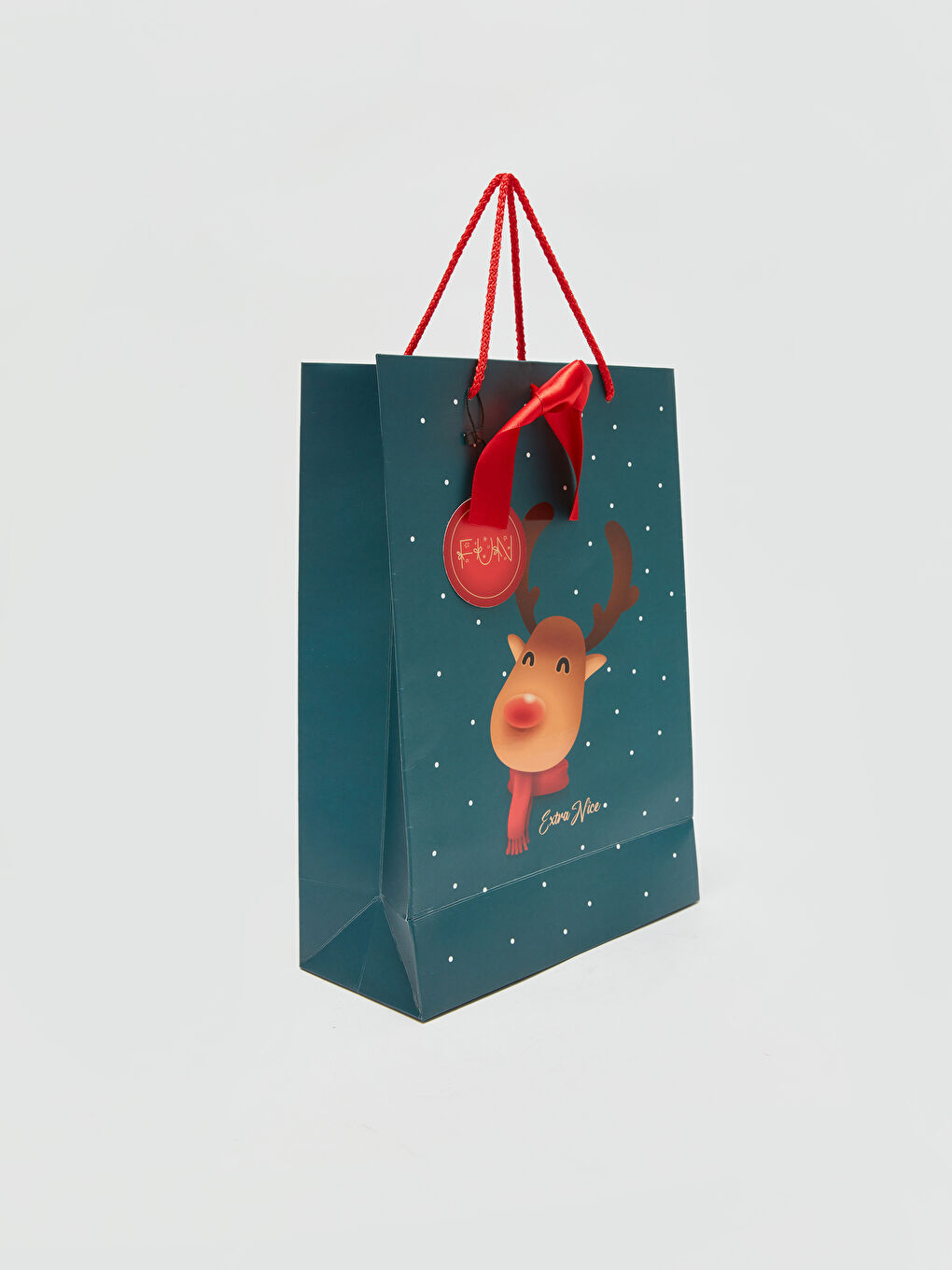 LCW ACCESSORIES Yılbaşı Temalı Alışveriş Çantası -W3GI41Z8-M0T