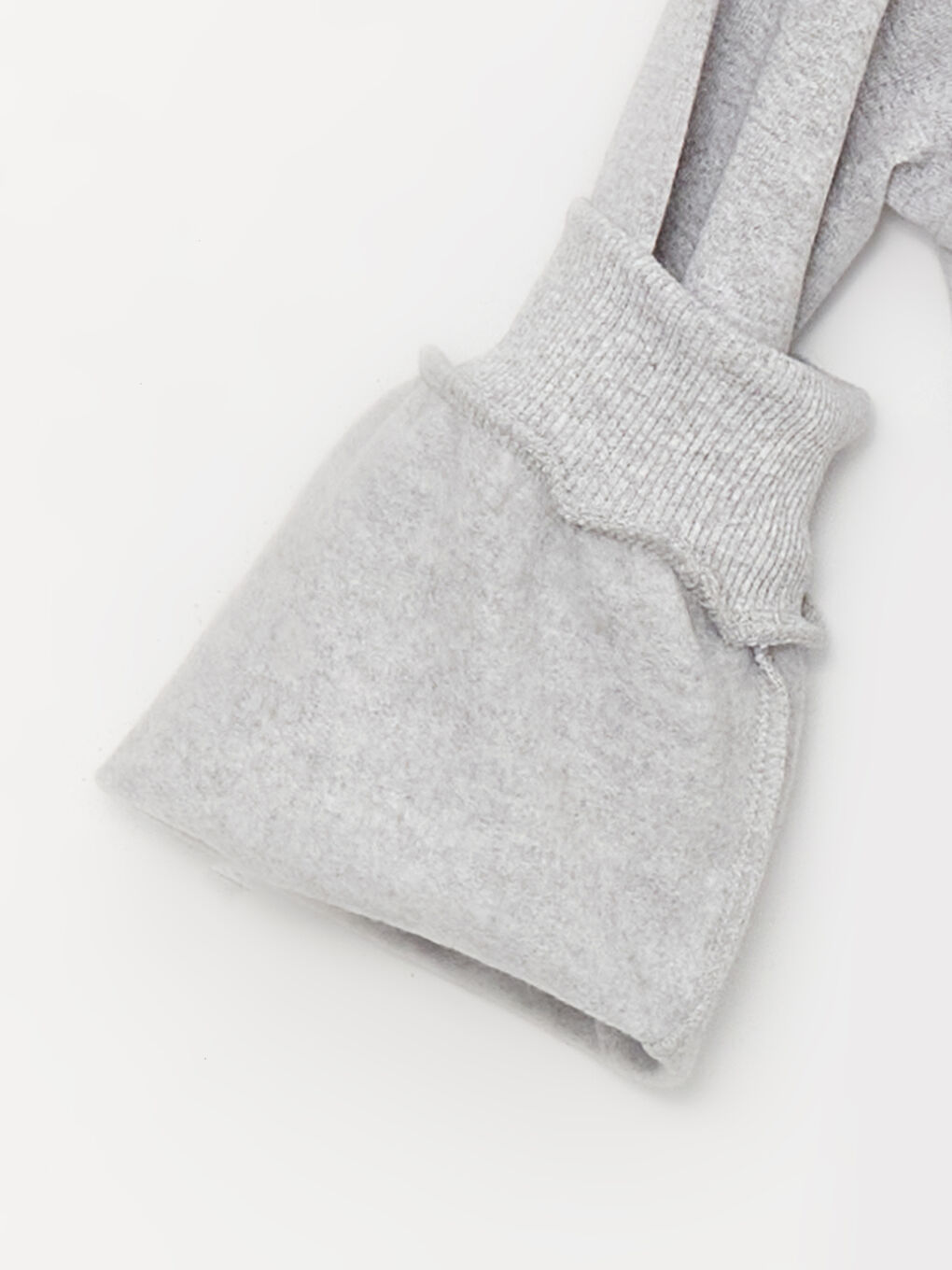 Gri Baskılı Uzun Kollu Erkek Çocuk Hoodie-1