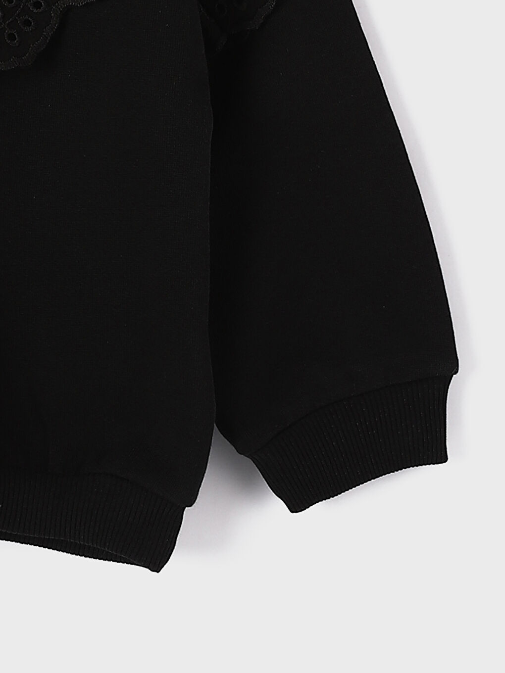 Crew Neck Long Sleeve Baby Girls' Sweatshirt-1