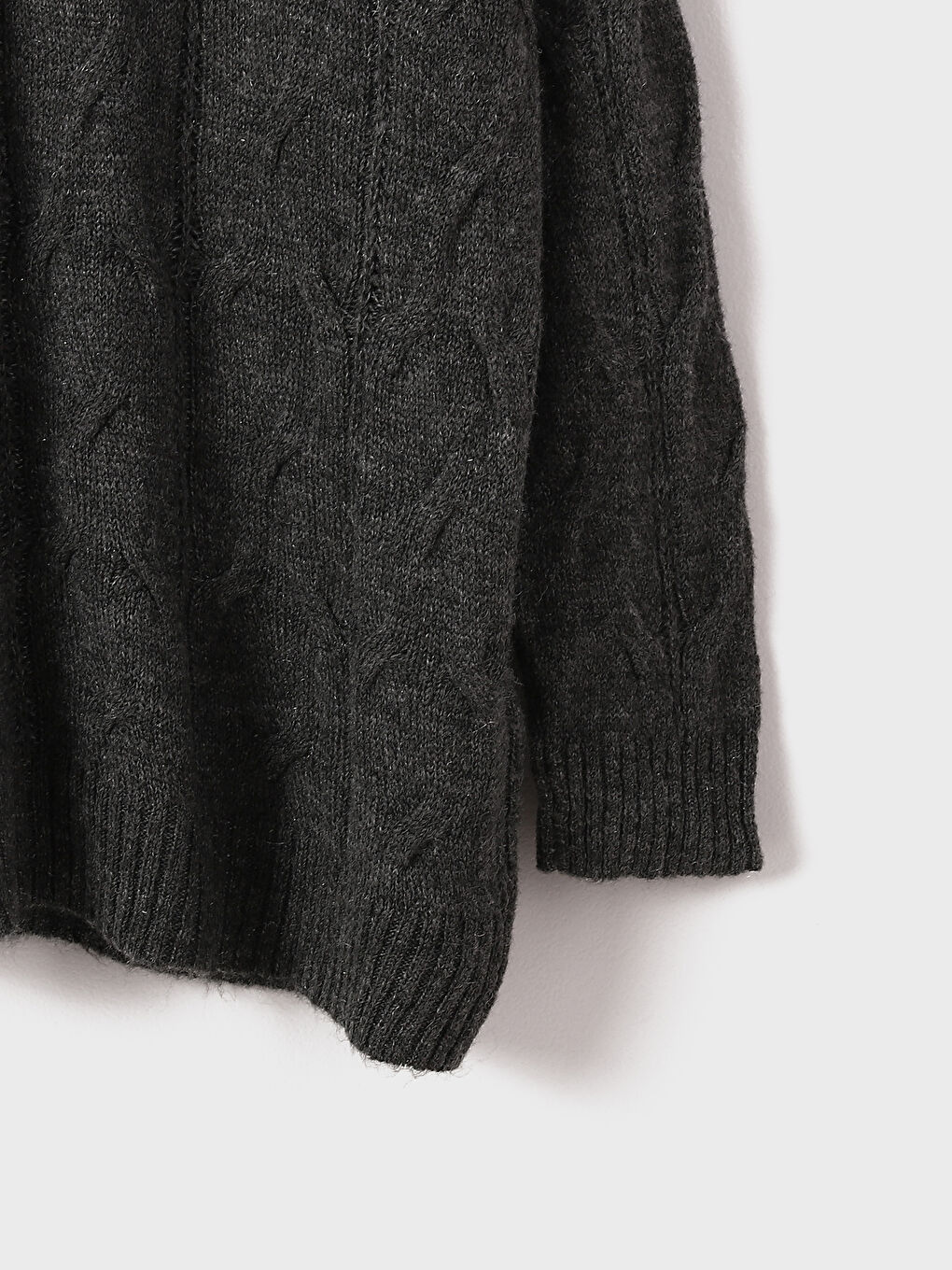 Half Turtleneck Oversize Women's Knitwear Sweater-1