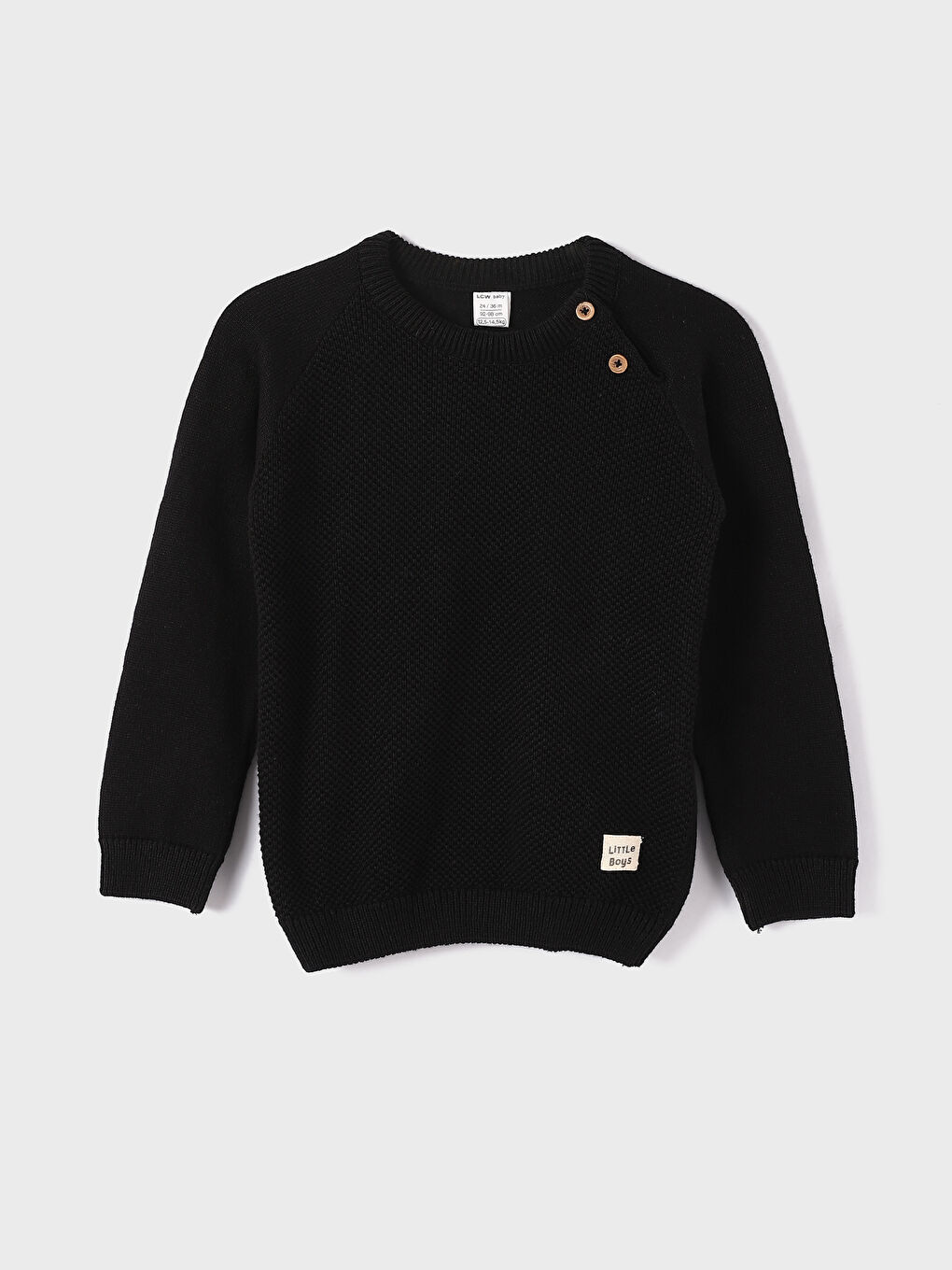 Crew Neck Long Sleeve Baby Boys' Knitwear Sweater