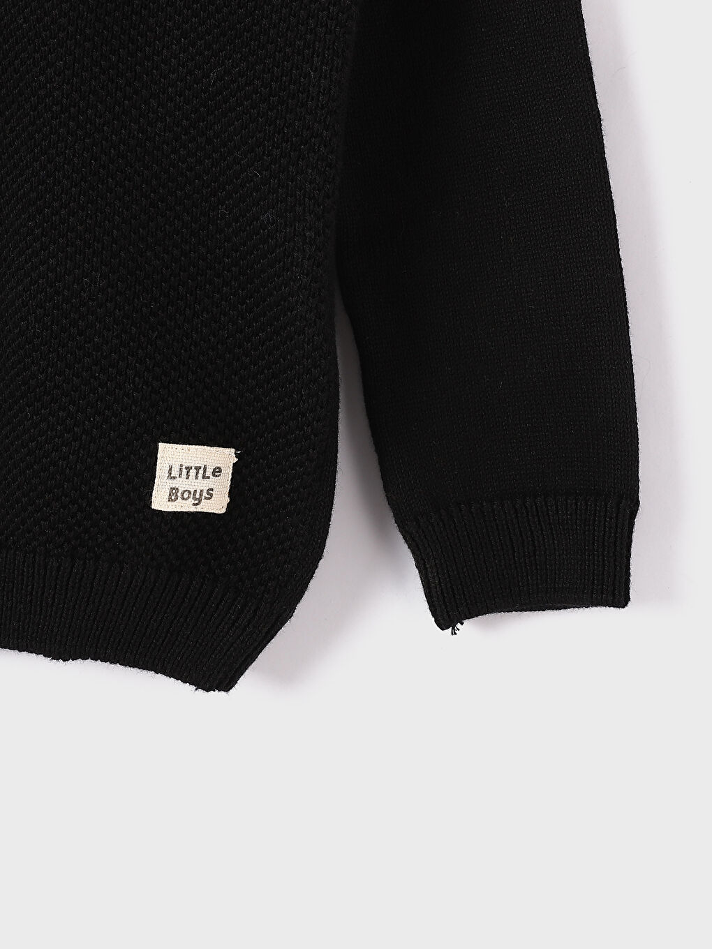 Crew Neck Long Sleeve Baby Boys' Knitwear Sweater-3