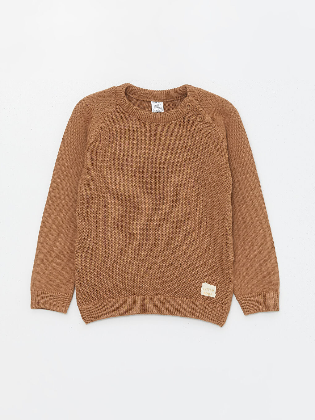 Pull-over Bébé Garçon Manches Longues Col Rond Tricot