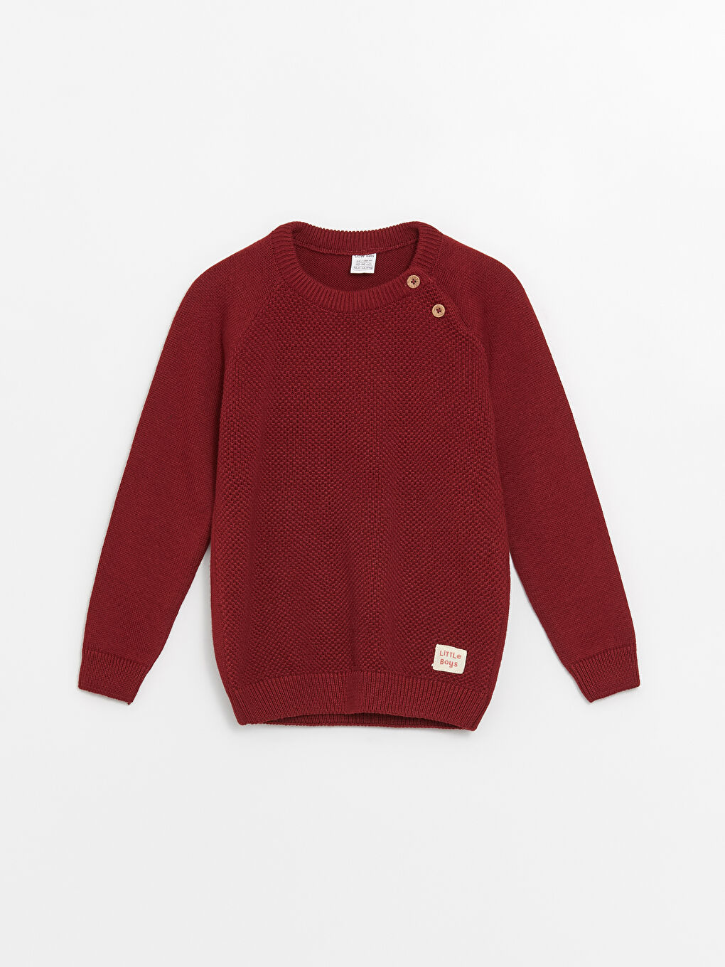 Pull-over Bébé Garçon Manches Longues Col Rond Tricot