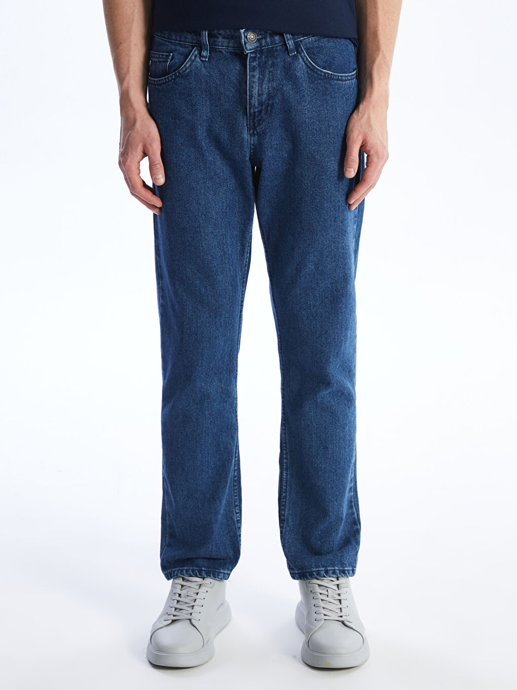 LCW ECO İndigo 779 Regular Fit Erkek Jean Pantolon - 2