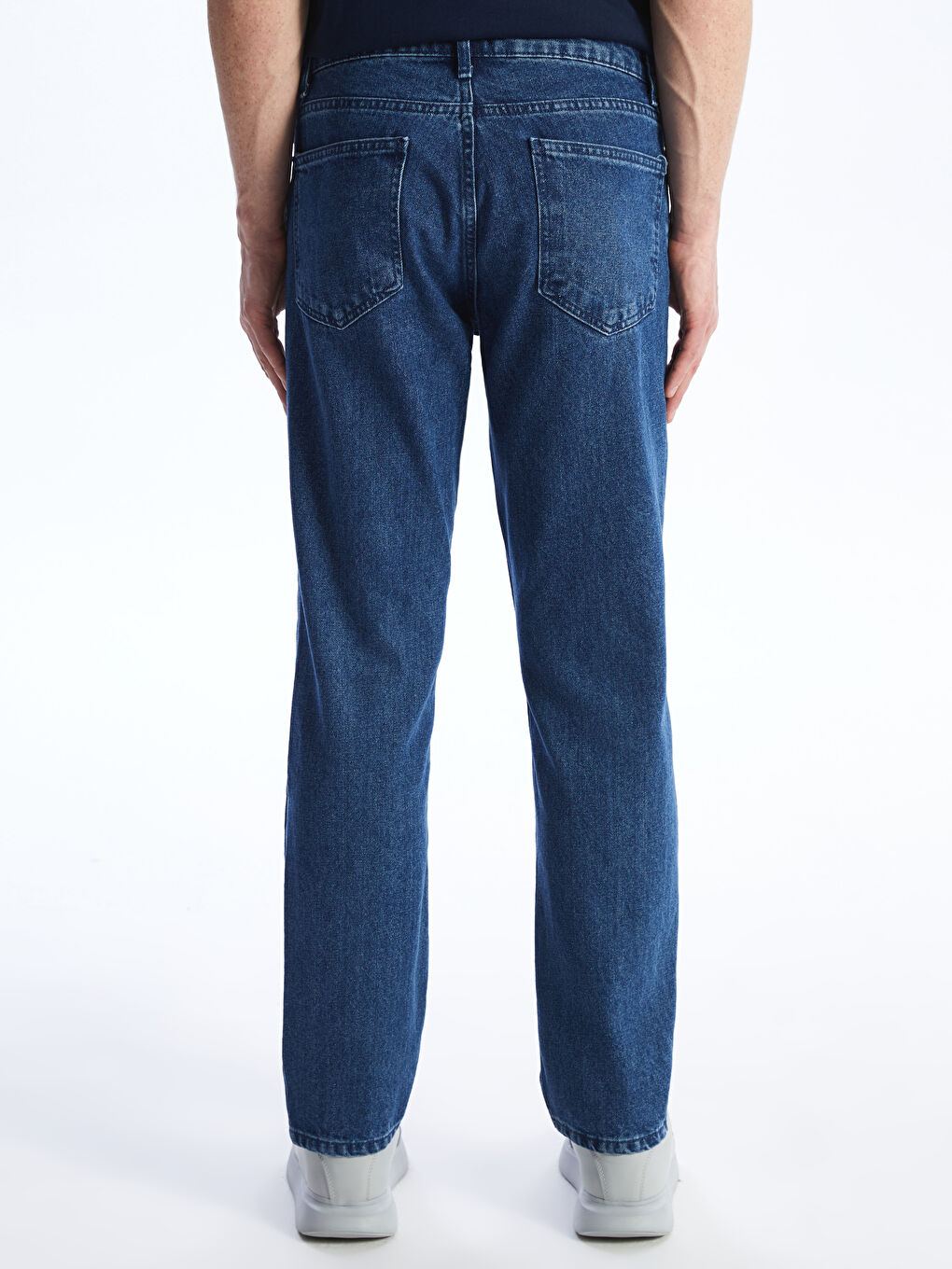 LCW ECO İndigo 779 Regular Fit Erkek Jean Pantolon - 4