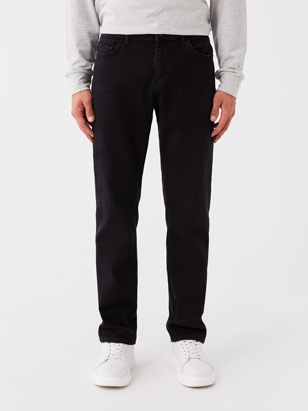 Siyah 779 Regular Fit Erkek Jean Pantolon-2