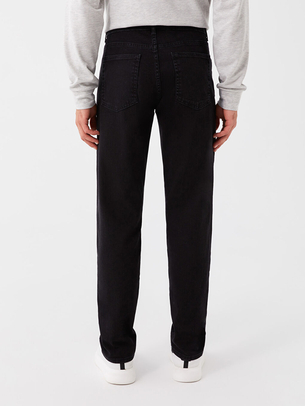 Siyah 779 Regular Fit Erkek Jean Pantolon-3