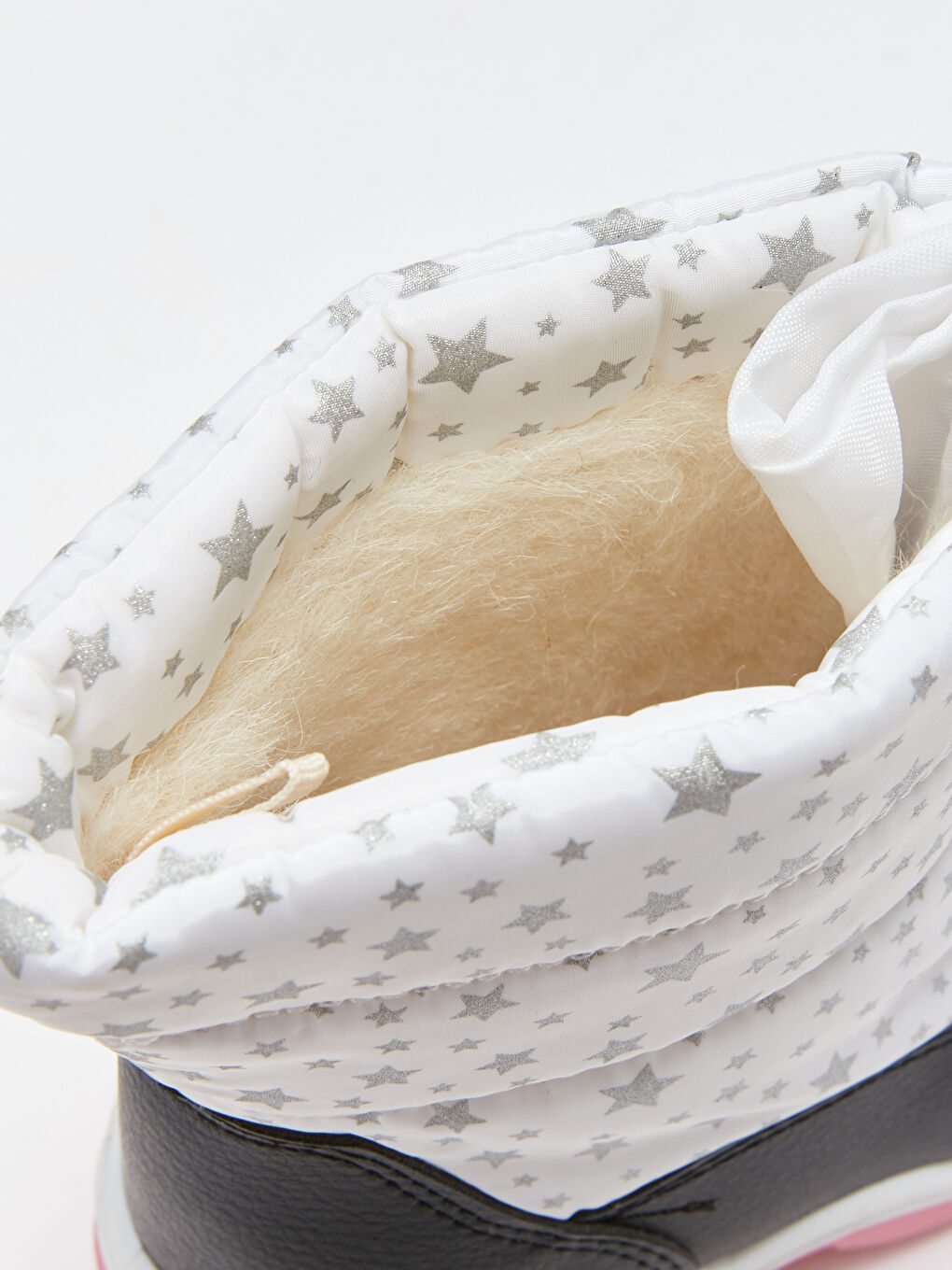 Patterned Zippered Baby Girl Snow Boot-6