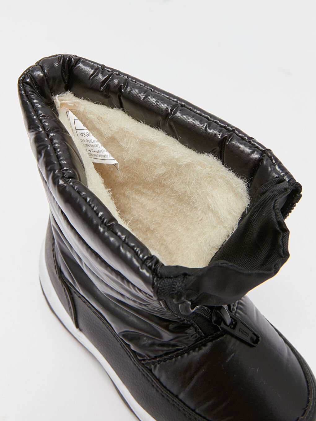LCW STEPS Shiny Zippered Baby Girl Snow Boots -W3GL42Z1-HUC