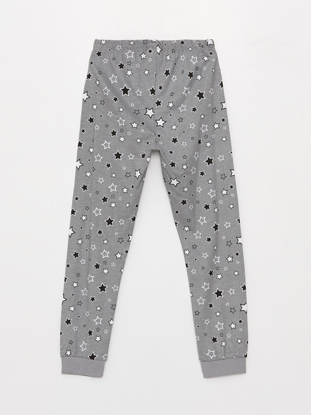 Pembe Bisiklet Yaka Baskılı Uzun Kollu Kız Çocuk Pijama Takımı-4