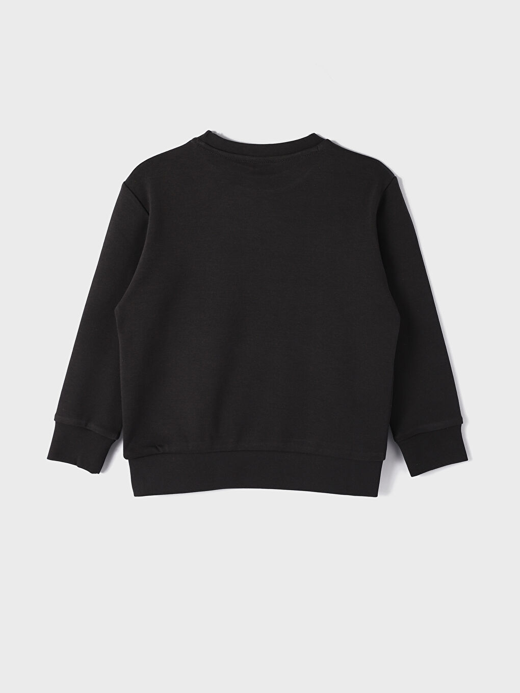 تيشيرت للأولاد بياقة دائرية مطبوع كم طويل-1