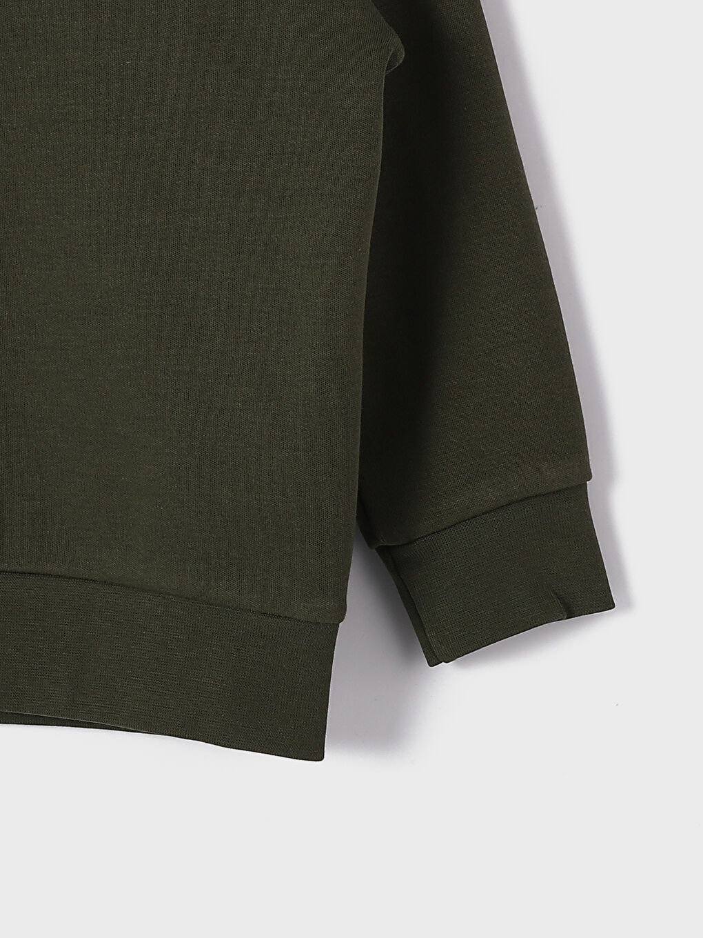 Crew Neck Printed Long Sleeve Boys' T-Shirt-3