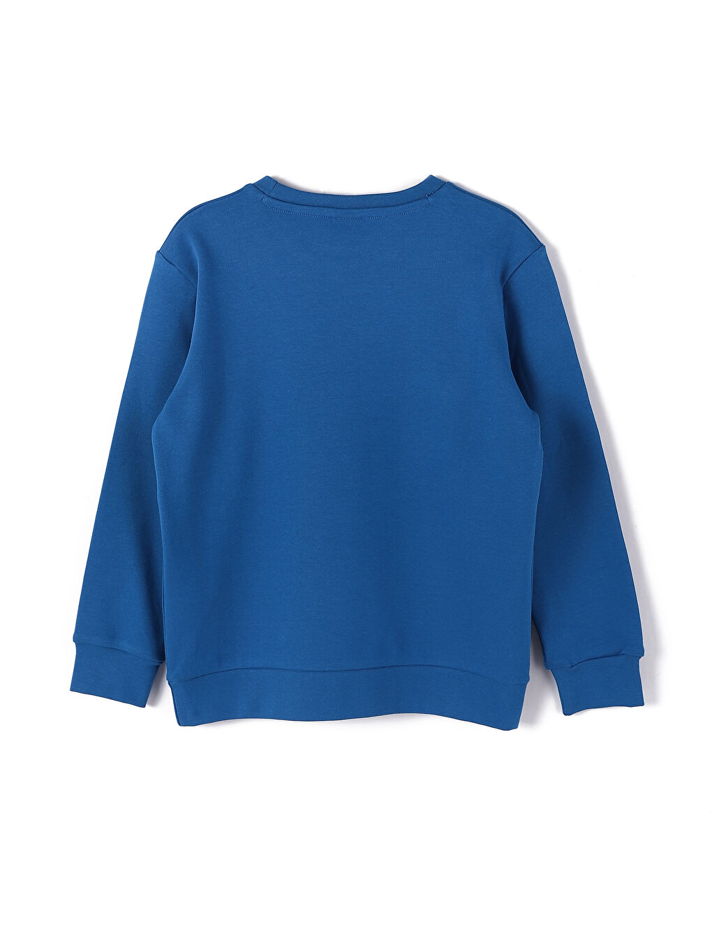 تيشيرت للأولاد بياقة دائرية مطبوع كم طويل-1