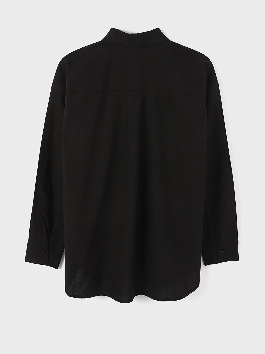 Oversize Poplin Women's Shirt-1
