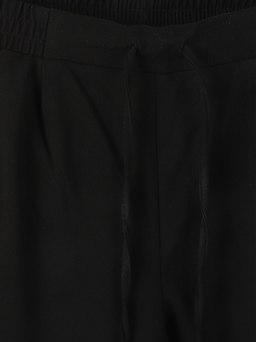 Elastic Waist Carrot Fit Women's Trousers -W3GN05Z8-CVL