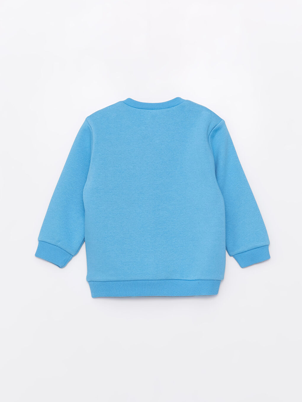 سويت شيرت ياقة دائرية كم طويل مطبوع أولاد رضع - مجموعة من 2-4