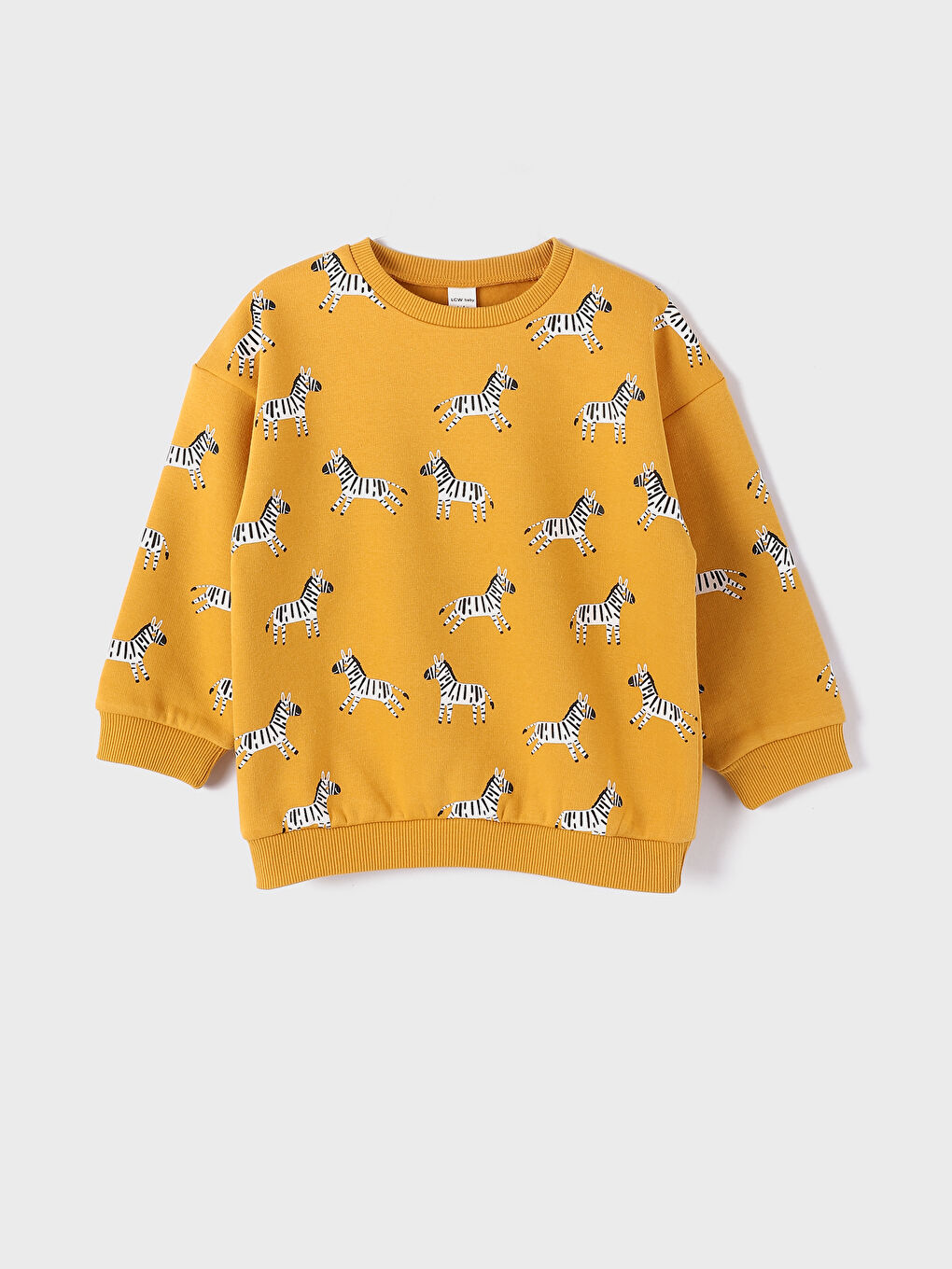 Crew Neck Long Sleeve Printed Baby Boy Sweatshirt 2-Pack-1