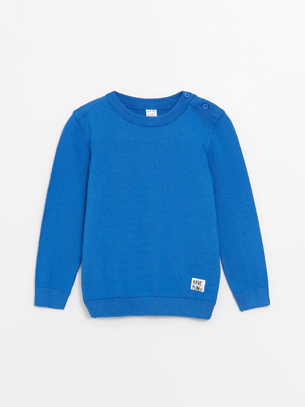 Pull-over À Col Rond Et Manches Longues Pour Bébé Garçons
