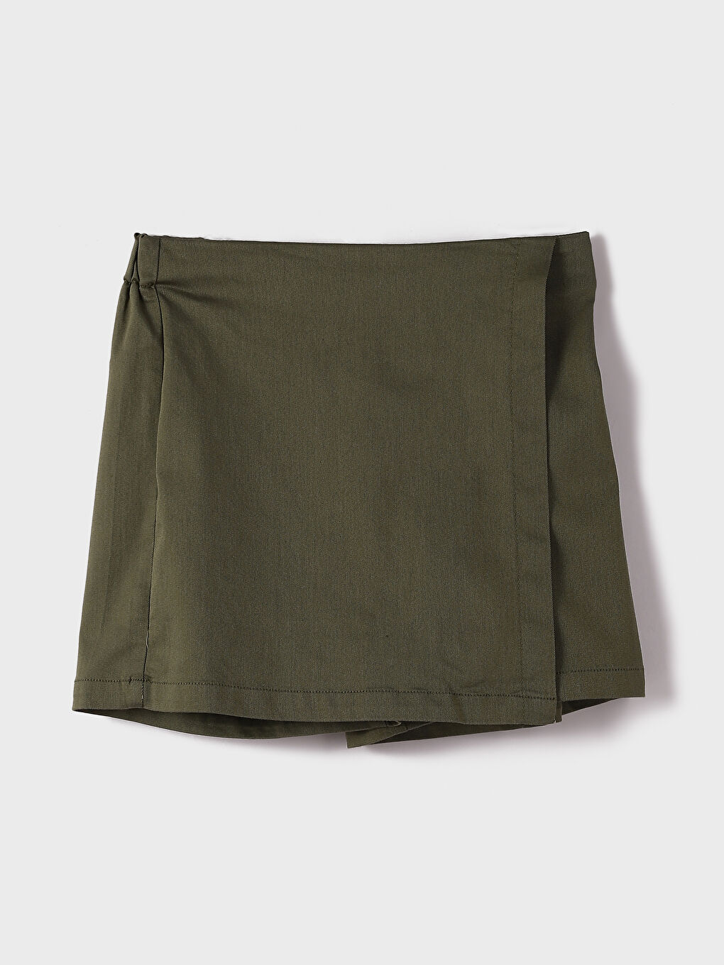 جيبة قصيرة بناتي بخصر مرن