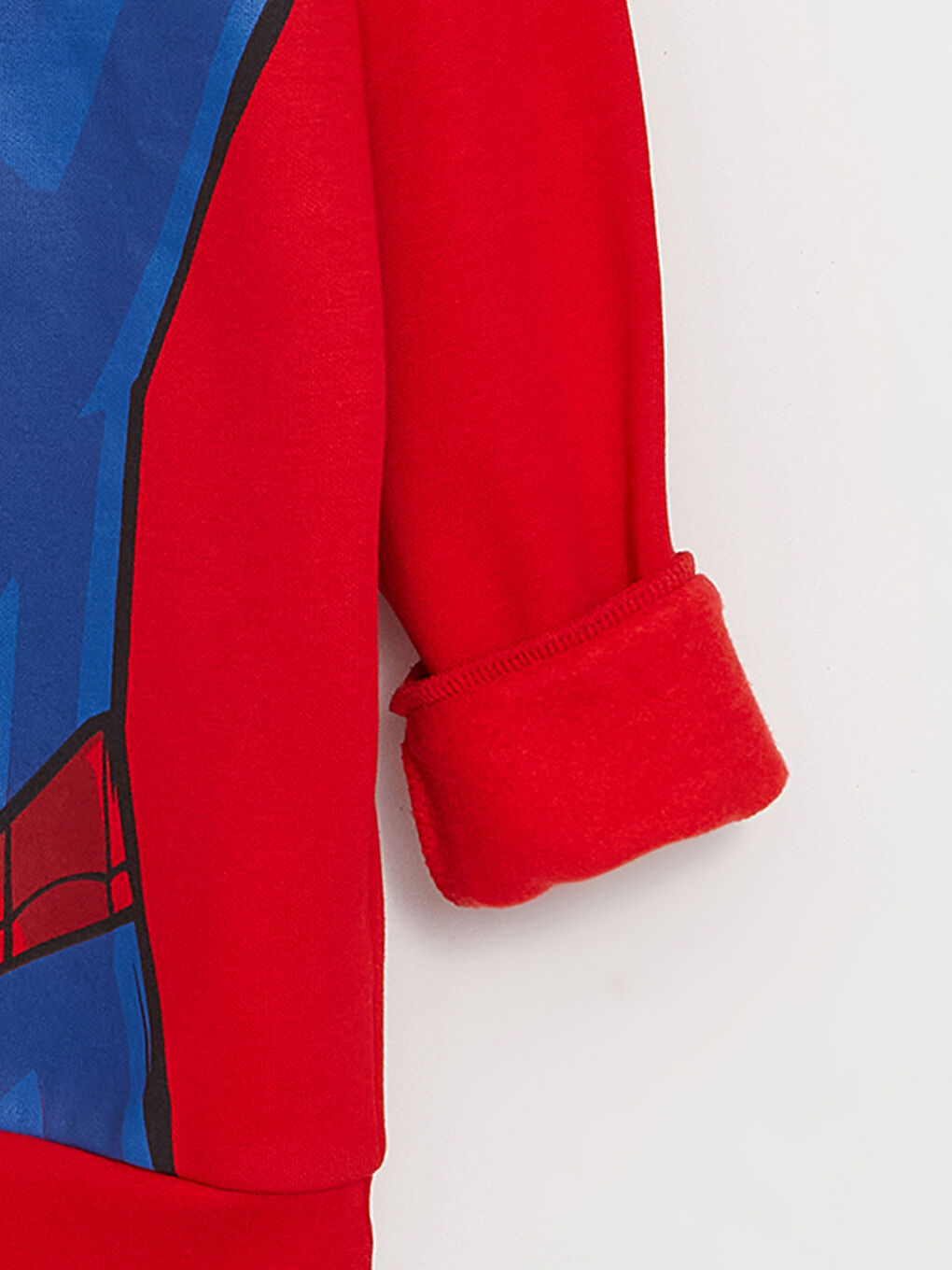 Hooded Spiderman Printed Long Sleeve Boys' T-Shirt and Sweatpants-2