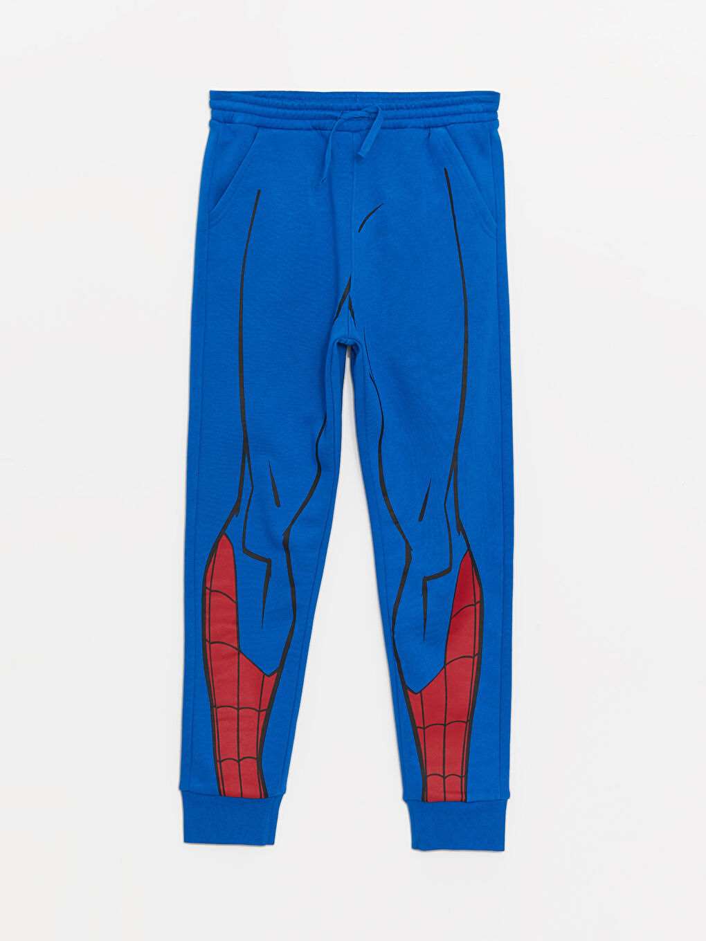 Hooded Spiderman Printed Long Sleeve Boys' T-Shirt and Sweatpants-3